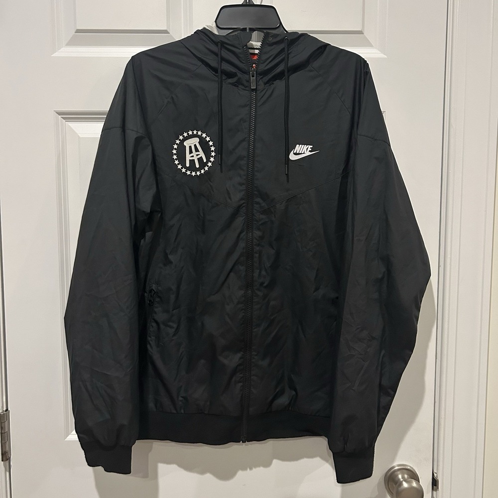 Barstool Sports x Nike Windrunner Jacket Full Zip Embroidered Men's Large 898730